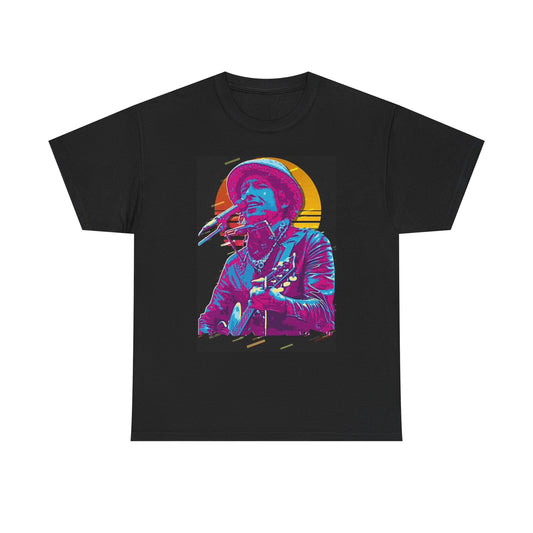 Bob Dylan Vintage Graphic T Shirt S-5XL NEW Unisex Cotton Tee