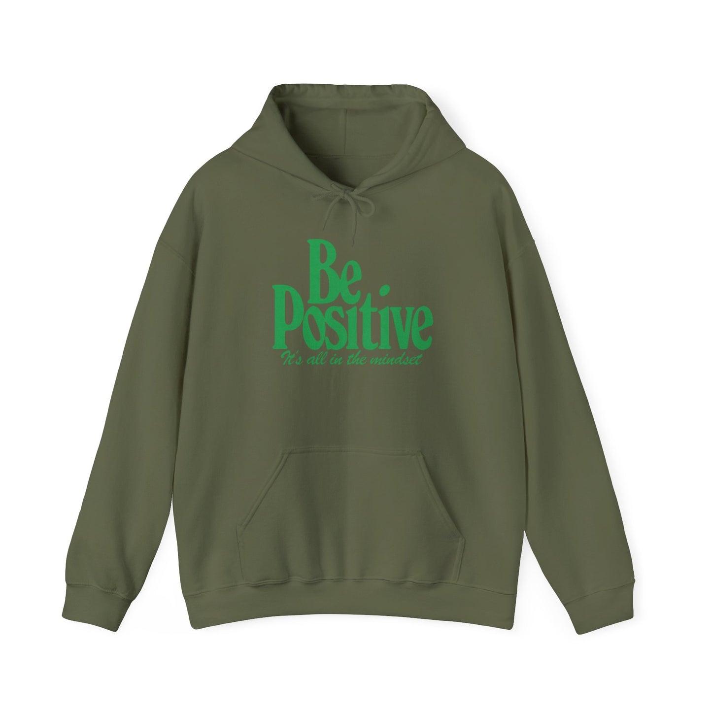 Be Positive Its All In The Mindset  Graphic Hoodie Heavy Blend™ NEW Sweatshirt