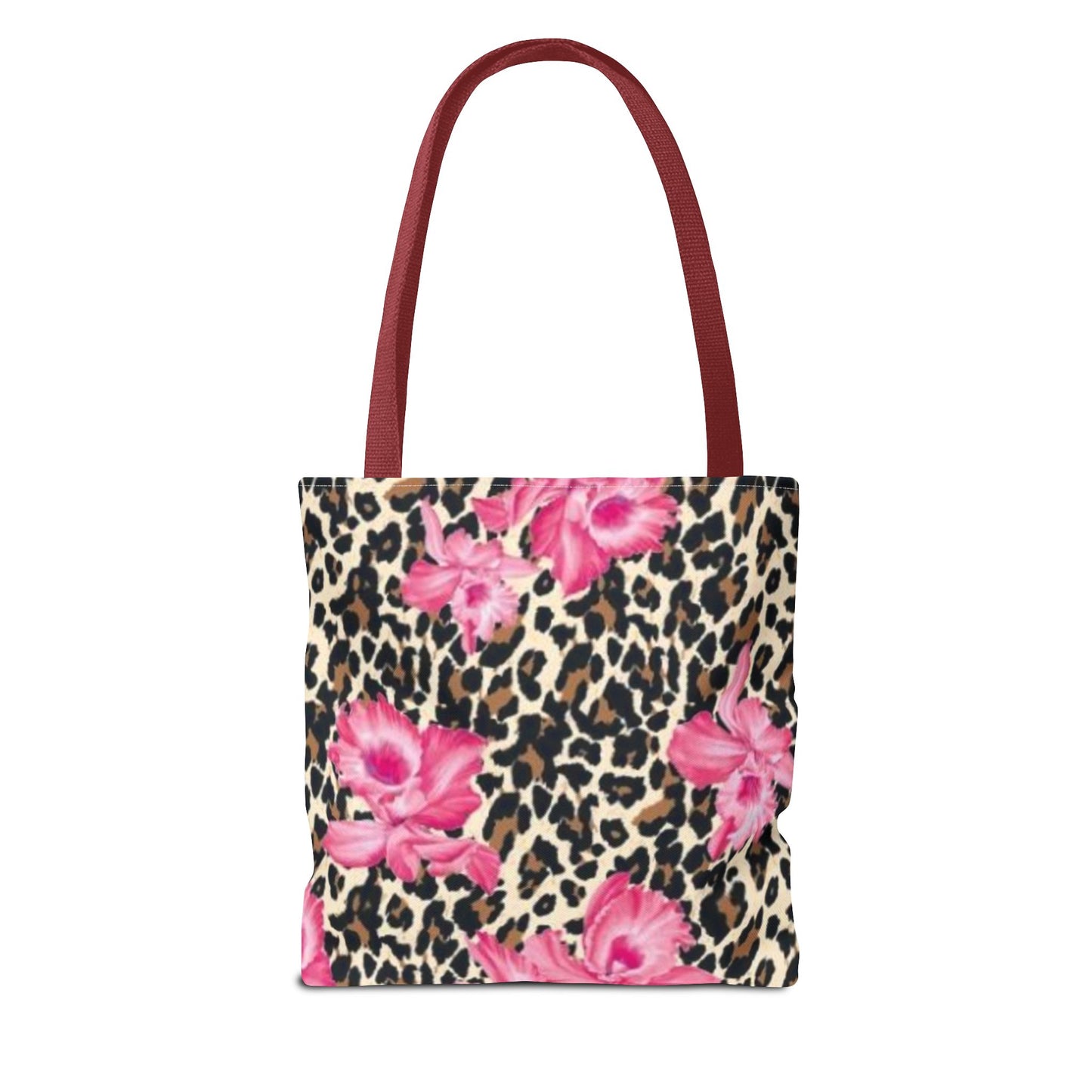 Cheetah And Flowers Hawaiian Multi Color Modern Hand Bag Purse Tote Bag (AOP)
