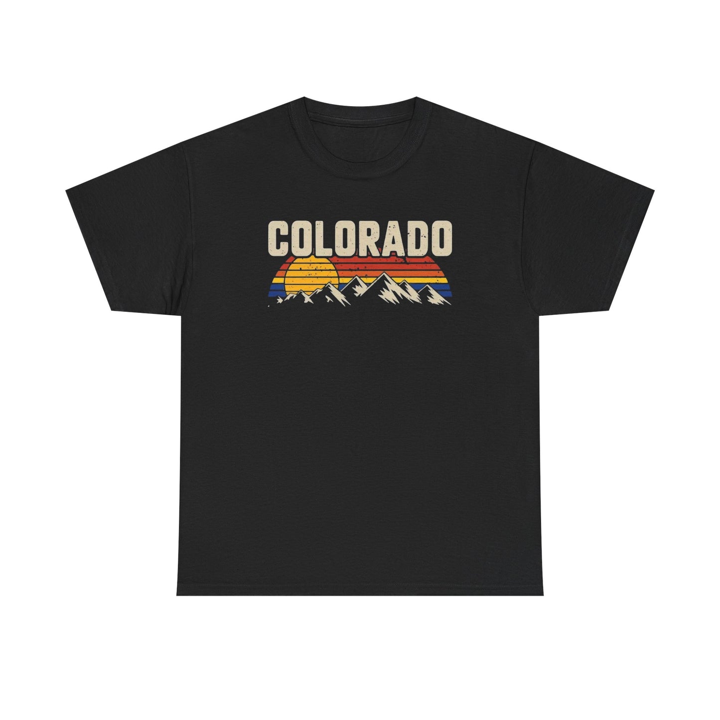 Colorado State Logo BRAND NEW Apparel T Shirt Unisex Unisex Heavy Cotton Tee 1