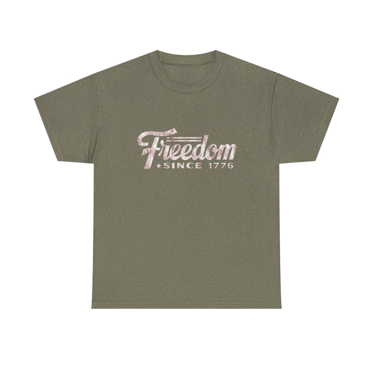 Freedom Since 1776 Graphic T Shirt Heavy Cotton Tee NEW ADULT UNISEX