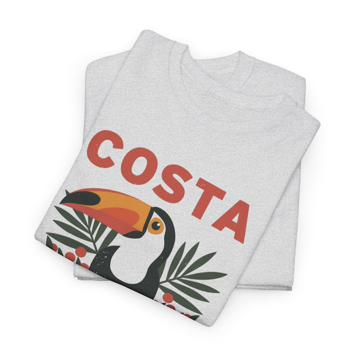 Costa Rica Graphic T Shirt Retro 80's Men's Heavy Cotton Tee