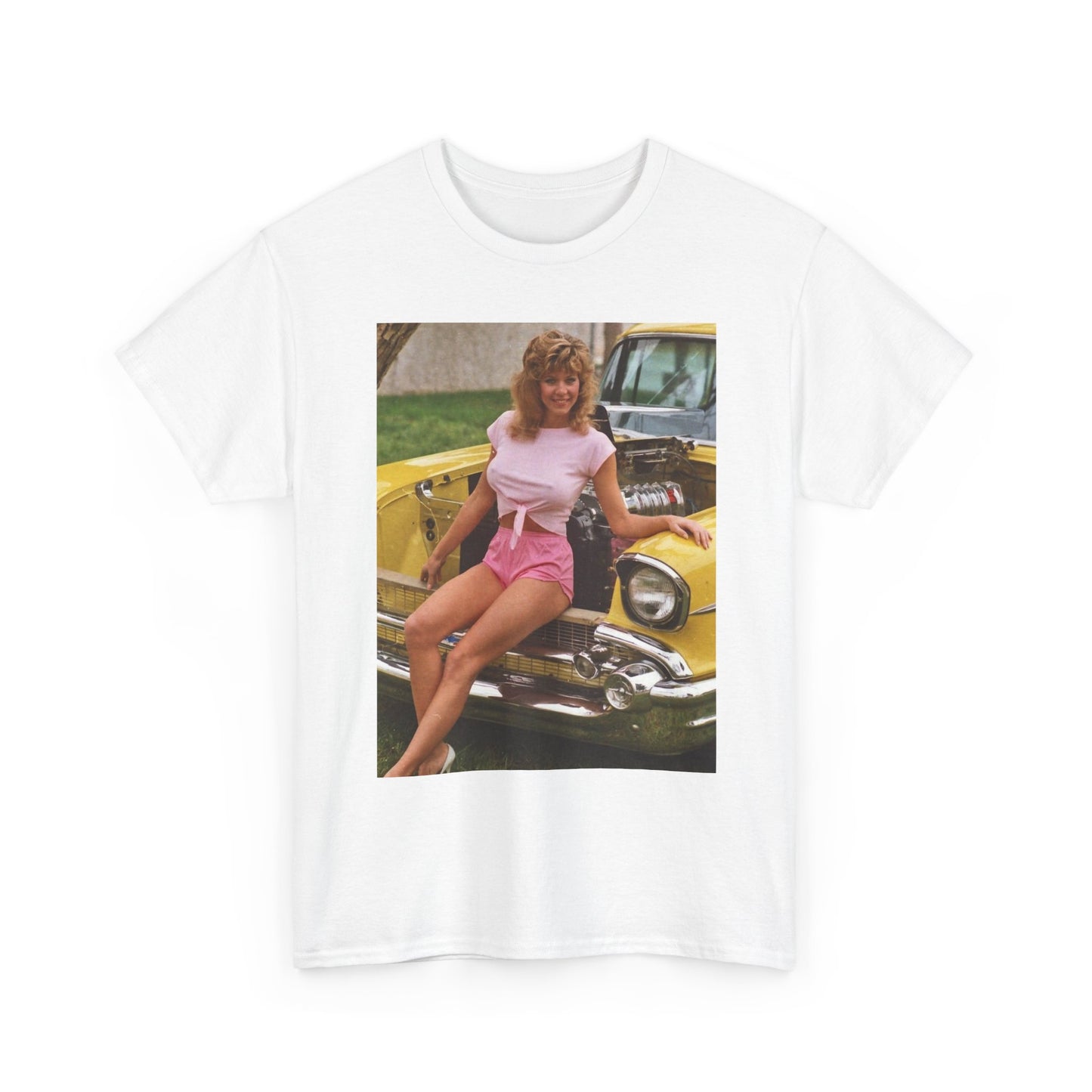 Car Model 70s Vintage Graphic T Shirt S-5XL NEW Unisex Cotton Tee