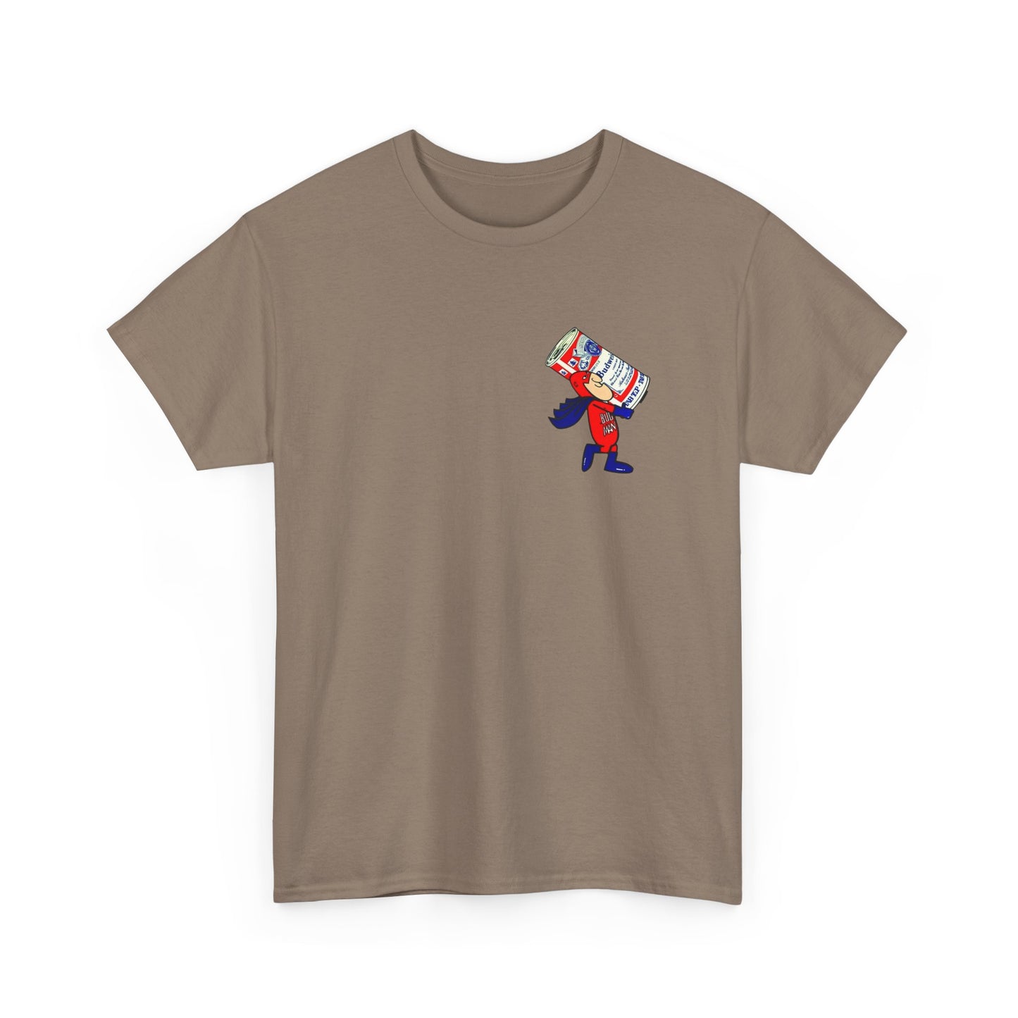 Budman Vintage Beer Graphic T Shirt Unisex Heavy Cotton Tee
