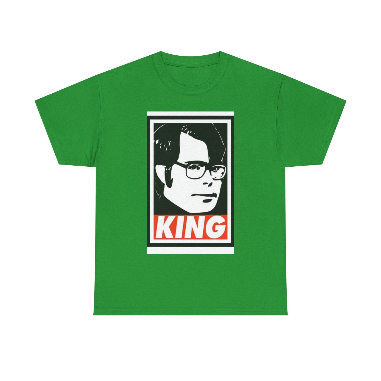 Stephen King Shirt Retro Poster Horror Funny Gift Scary Unisex Heavy Cotton Tee