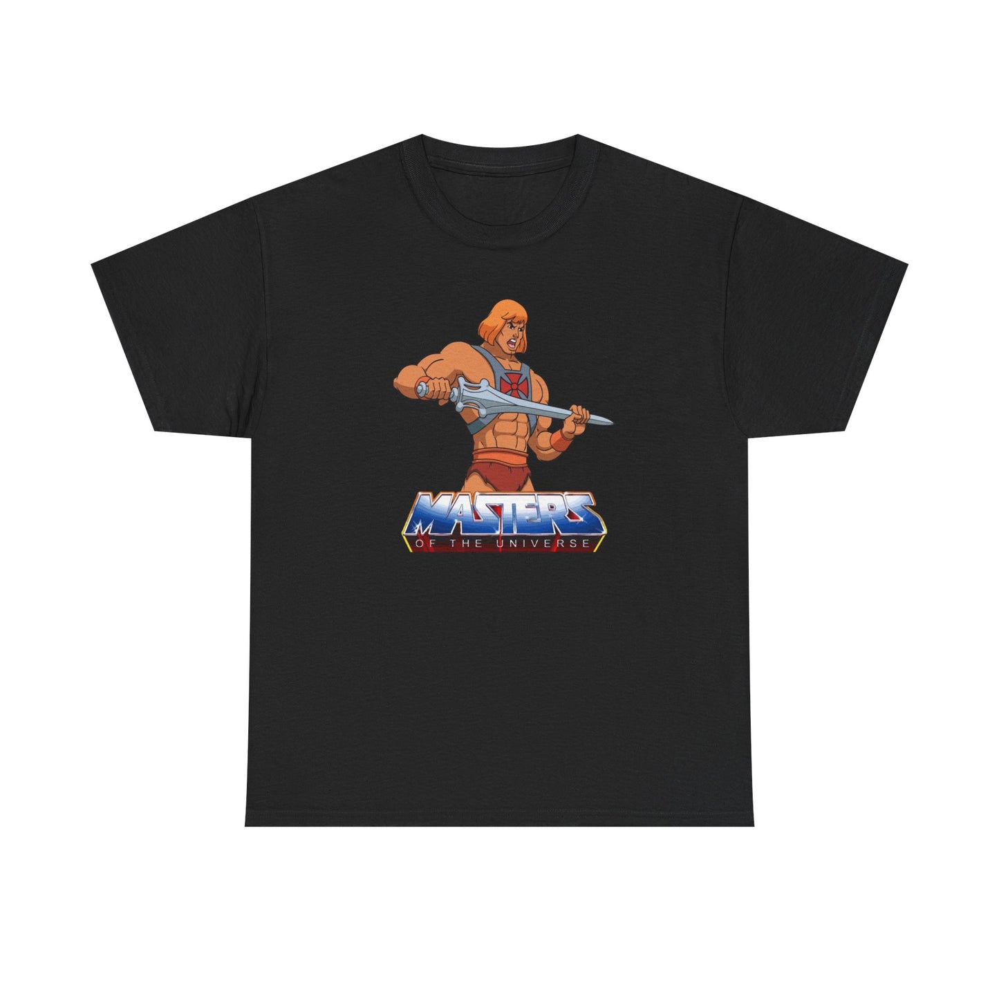 Masters Of The Universe Graphic T Shirt HE MAN Vintage Unisex Heavy Cotton Tee