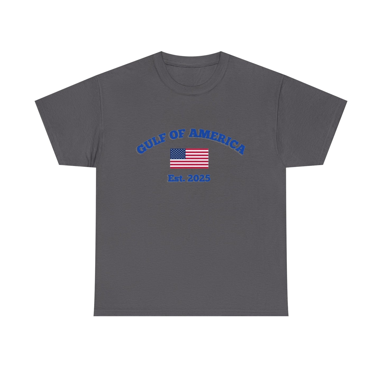 Gulf Of America T Shirt Trump Brand New Unisex Heavy Cotton Tee