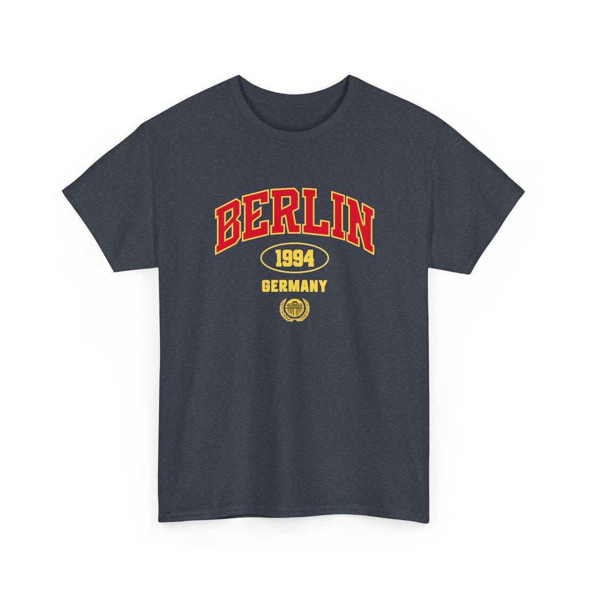 Berlin Germany Graphic T Shirt Men's Classic Heavy Cotton Tee