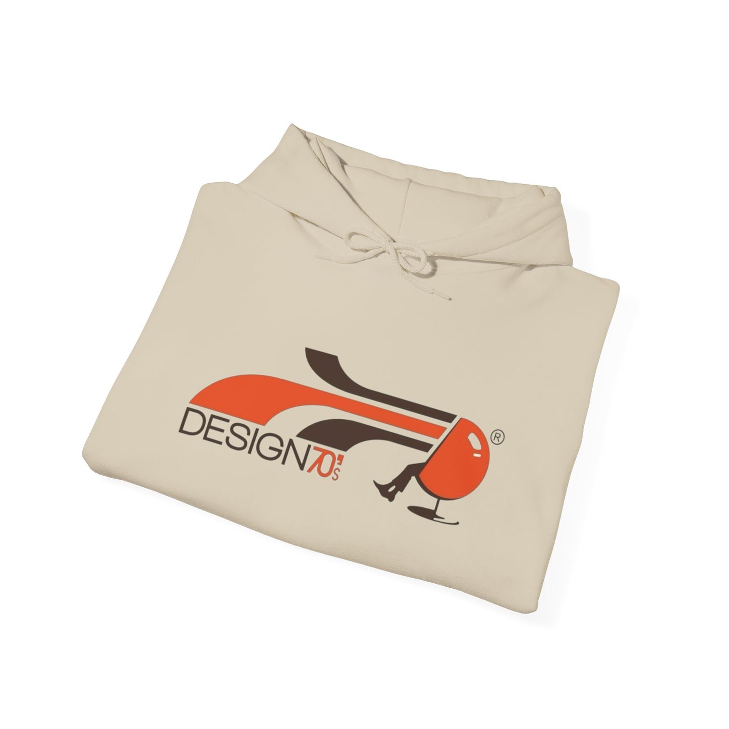 70's Design Retro Graphic Hoodie Unisex Heavy Blend™ Hooded Sweatshirt