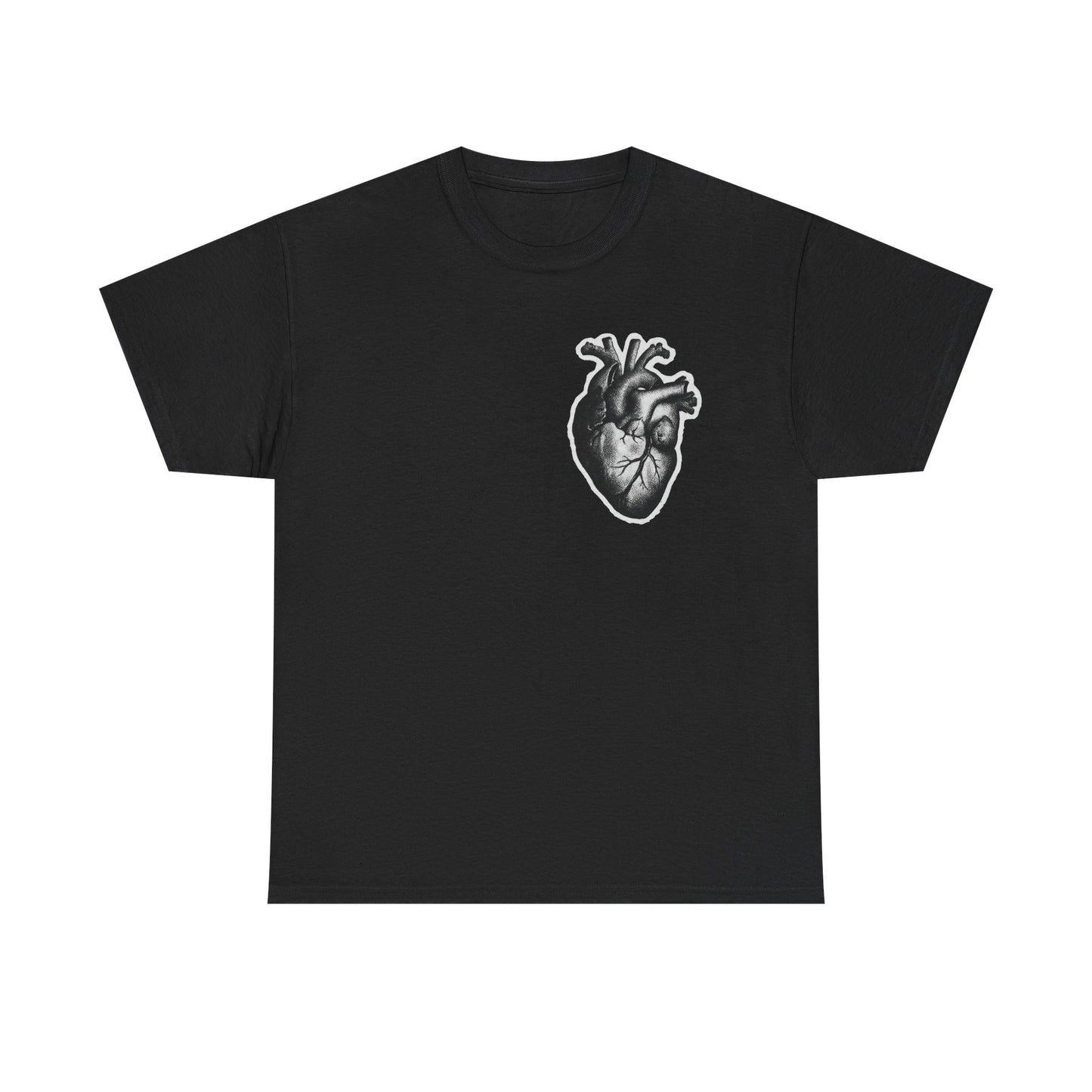 Heart Graphic T Shirt Unisex Heavy Cotton NEW Tee
