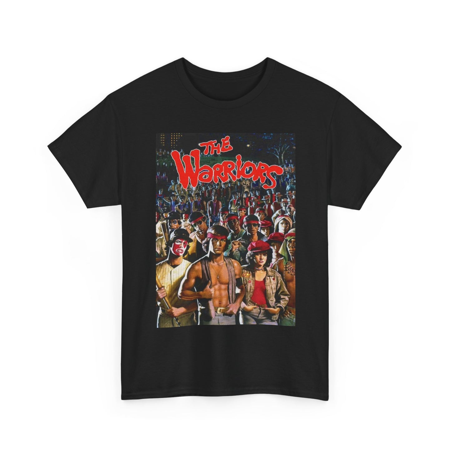 The Warriors Tshirt Vintage Movie Poster Retro Graphic 80s Unisex Heavy Cotton