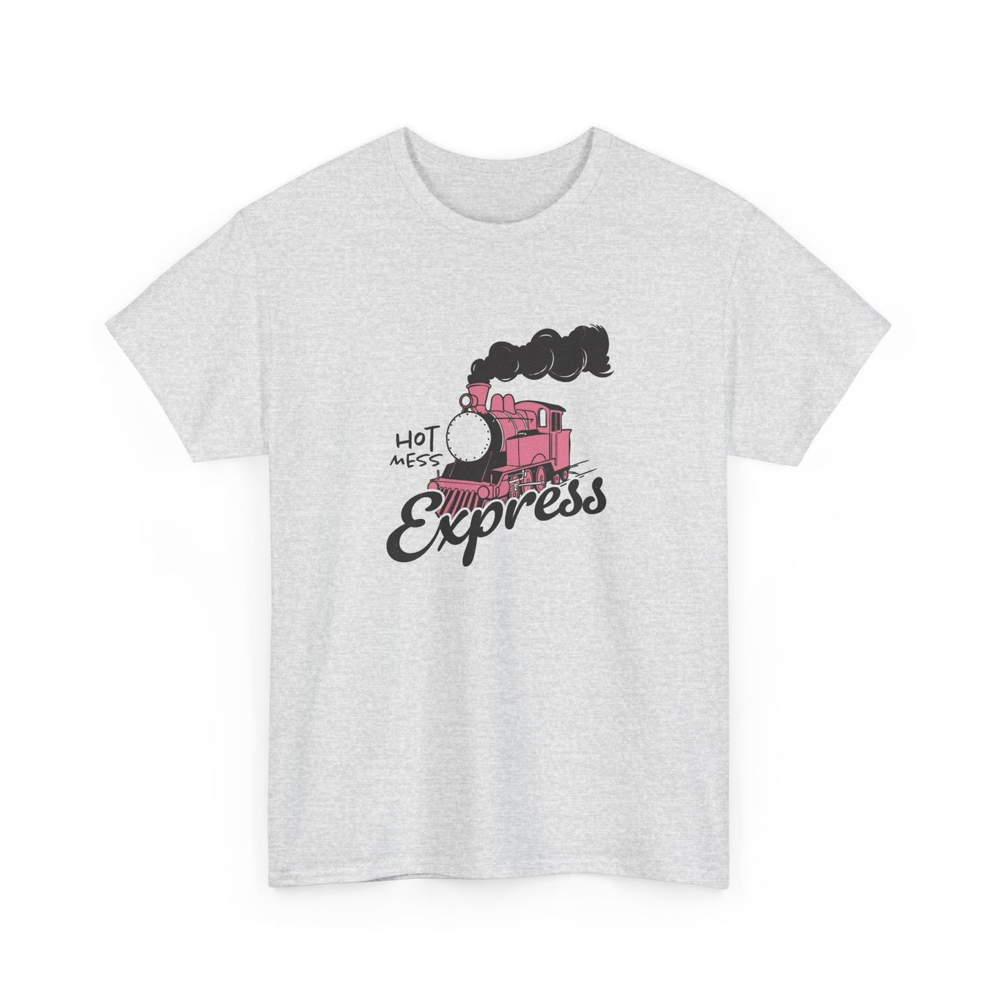 Hot Mess Express Womens Graphic T Shirt NEW Unisex Heavy Cotton Tee