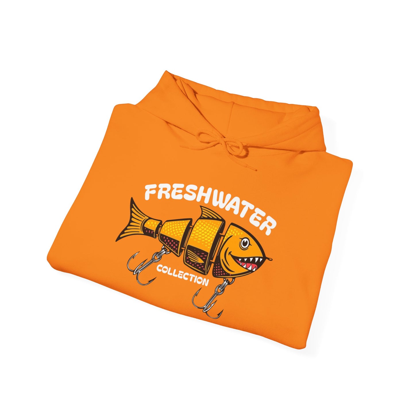 Freshwater Fishing Collection Graphic Hoodie Heavy Blend Sweatshirt NEW