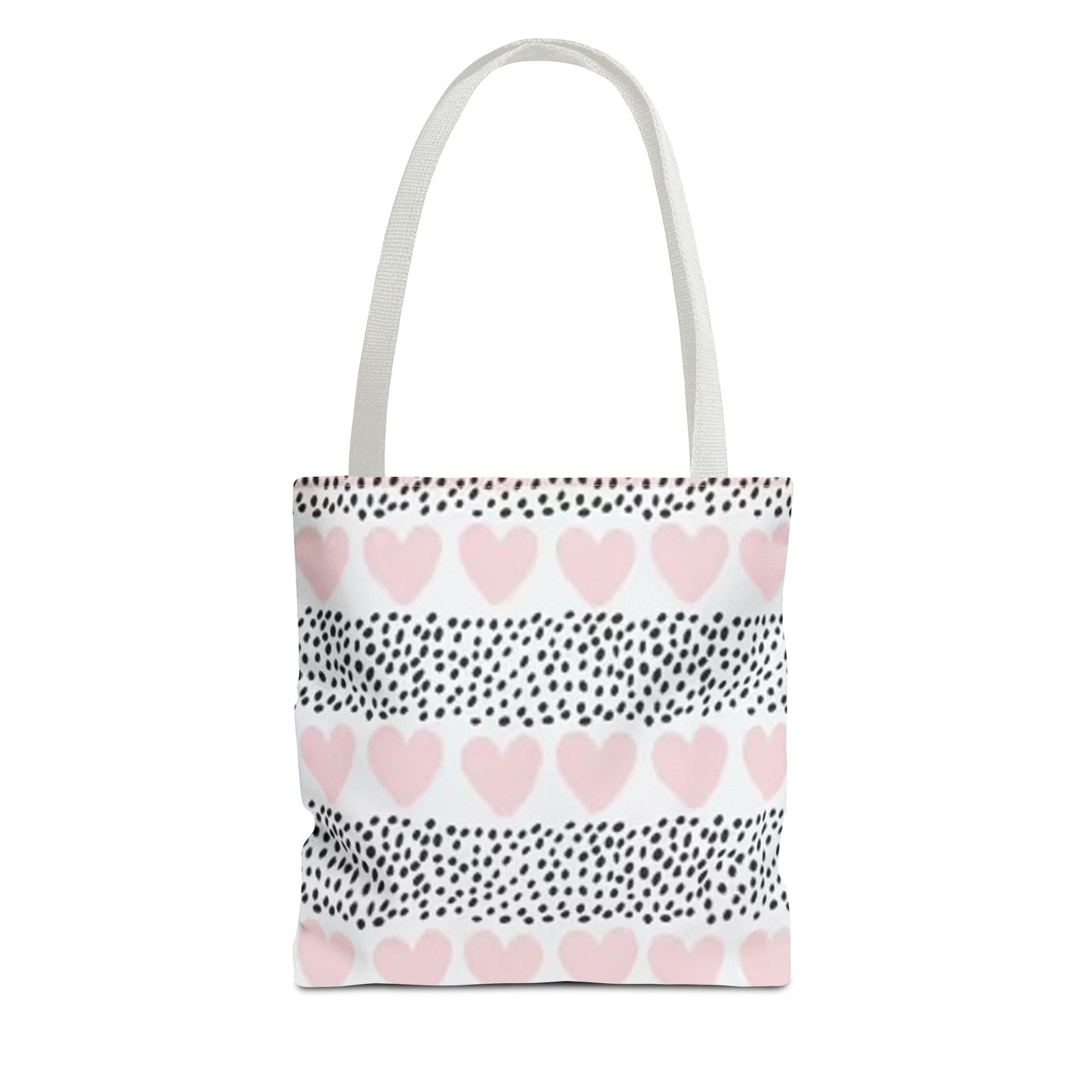 Pink Hearts Brand New Tote Bag (AOP)