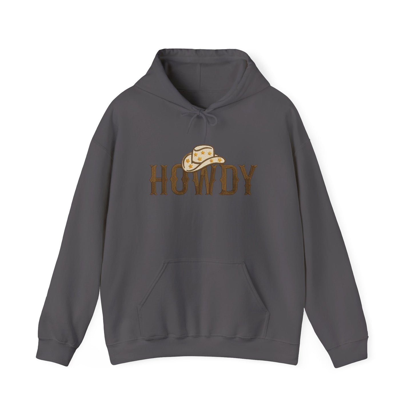Howdy Cowboy Graphic Hoodie NEW Heavy Blend™ Hooded Sweatshirt