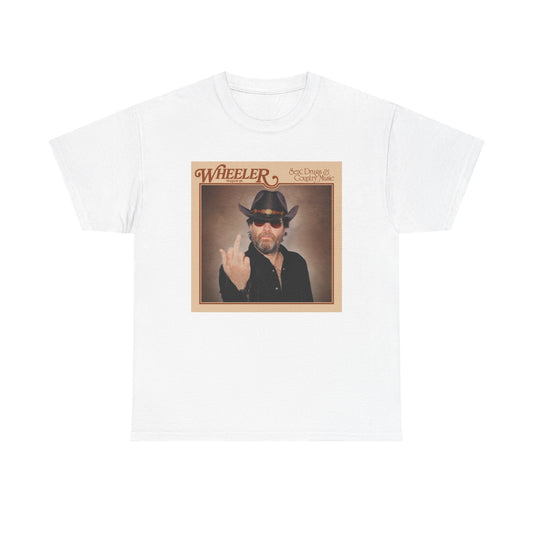 Wheeler Walker Jr Graphic T Shirt S-5XL Unisex Heavy Cotton Tee