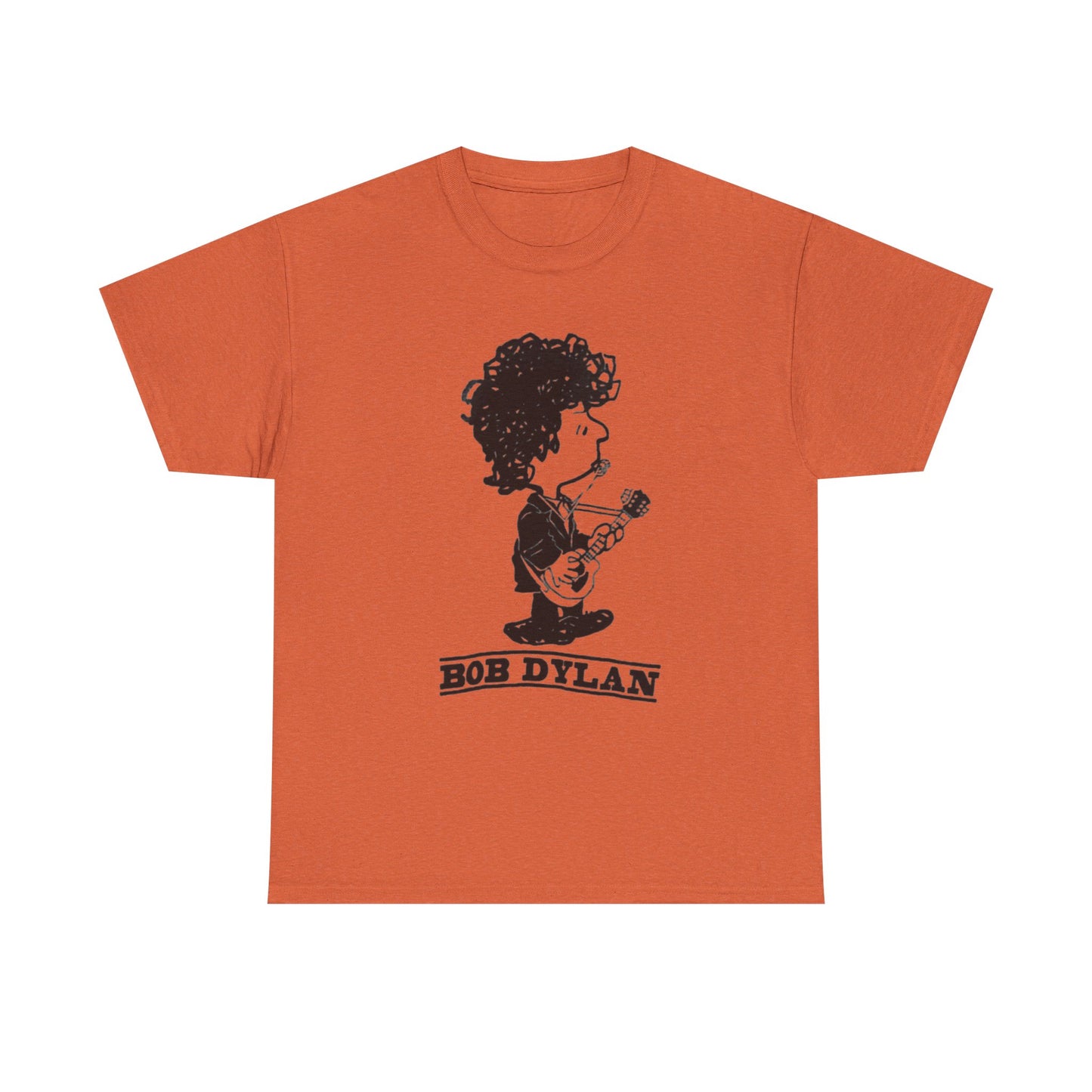 Bob Dylan Graphic T Shirt Vintage Rock Blue Grass Retro Unisex Heavy Cotton Tee