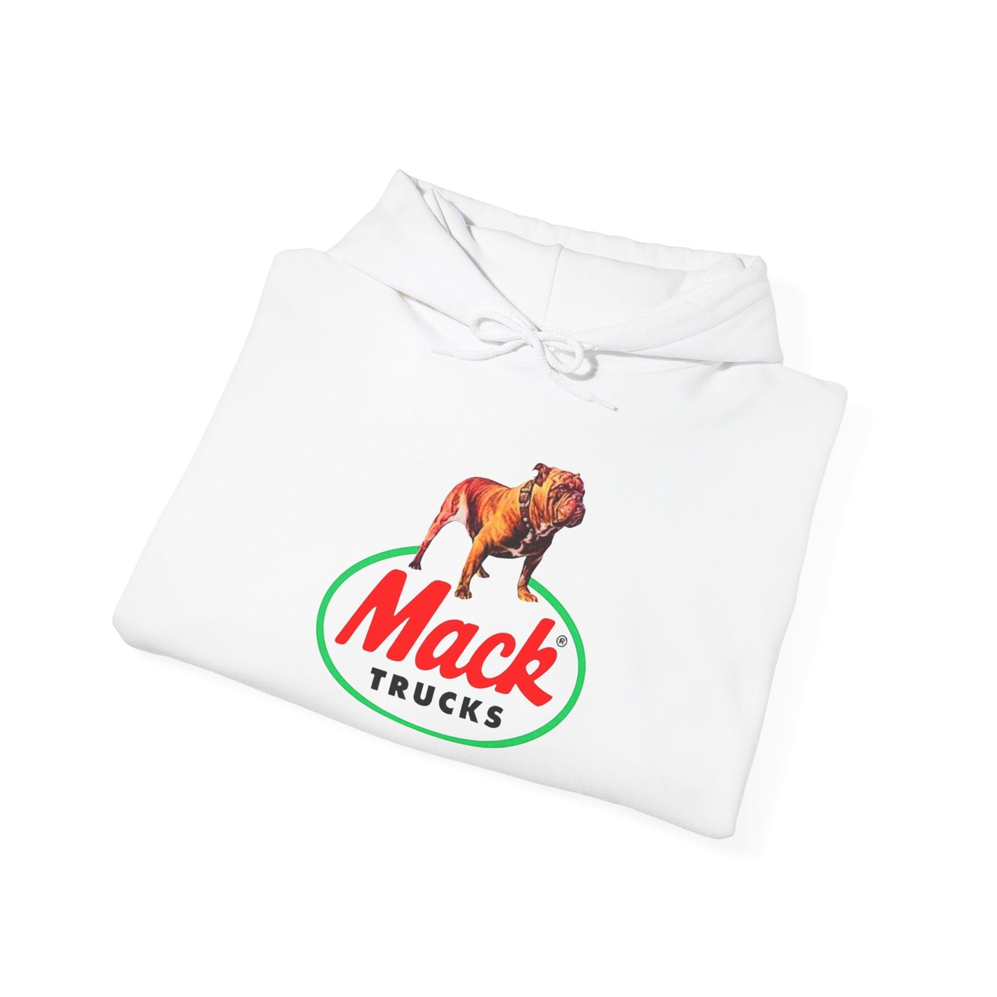 Mack Trucks Retro Graphic Hoodie Unisex Heavy Blend™ Hooded Sweatshirt