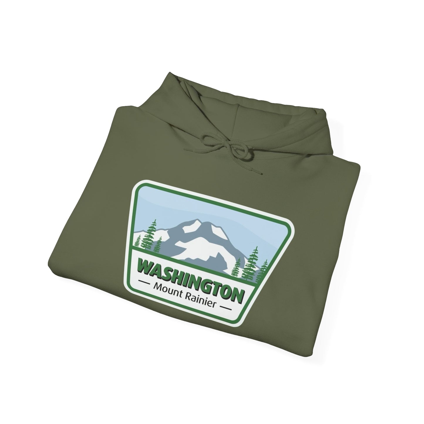 Washington Mount Rainier Hoodie NEW ADULT Unisex Hooded Sweatshirt