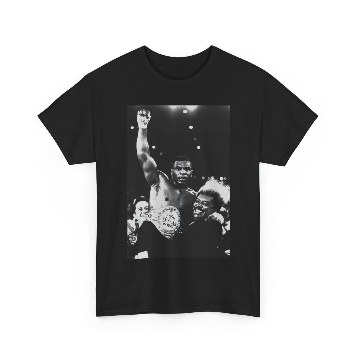 Mike Tyson T-shirt vintage boxing champion UFC retro art Unisex Heavy Cotton Tee