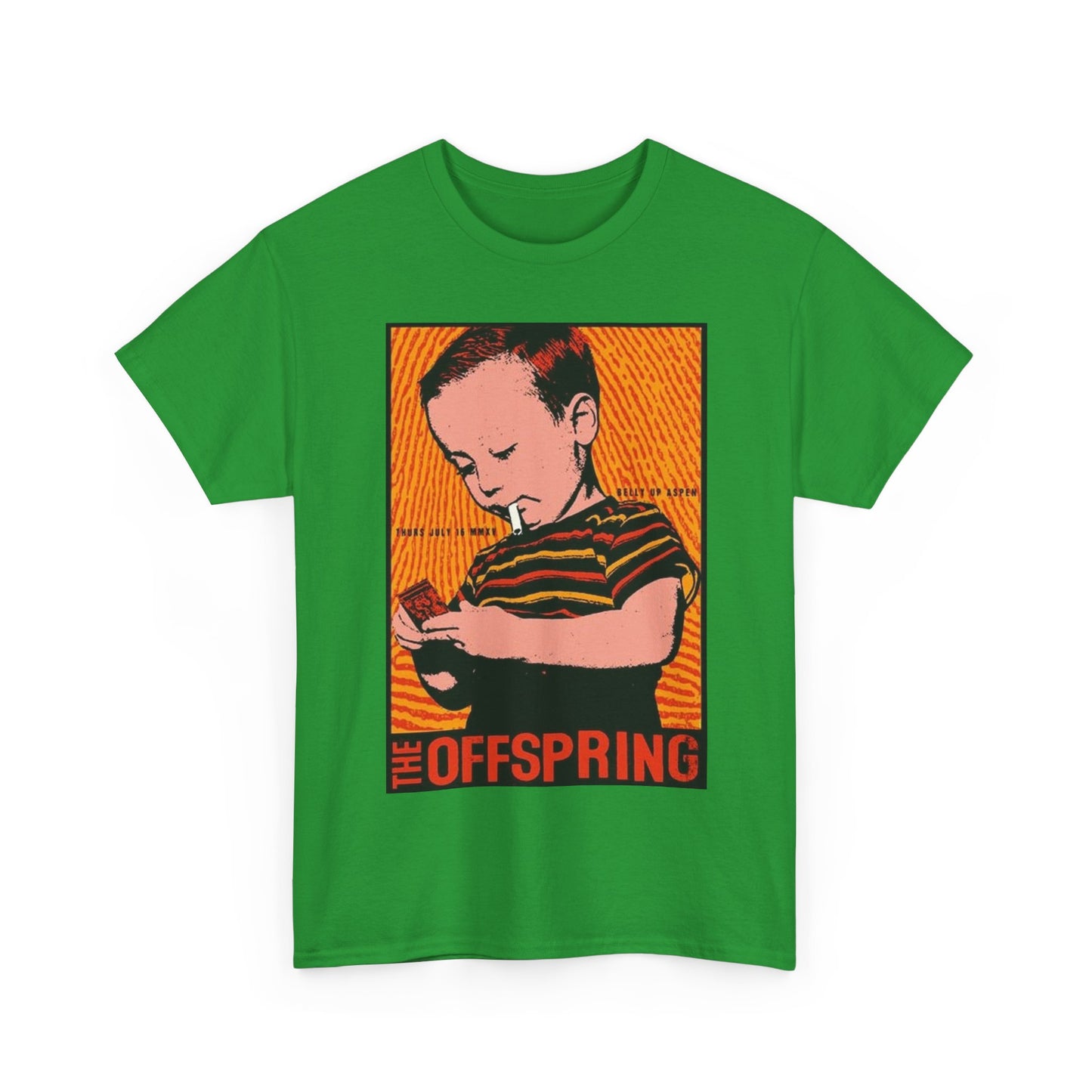 The offspring shirt vintage art retro cigarette band rock Unisex Heavy Cotton