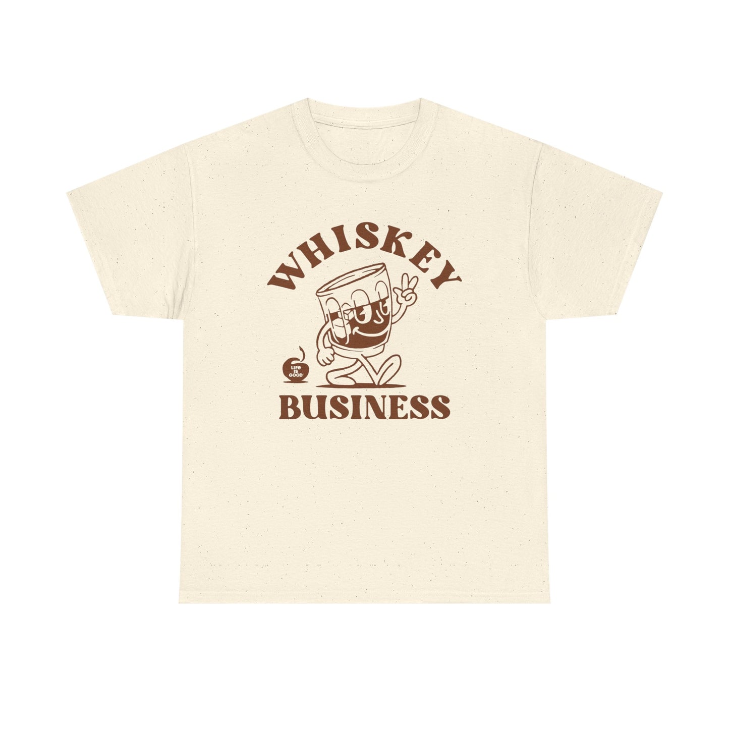 Whiskey Business T Shirt Funny Jokes Humor Unisex Heavy Cotton Tee