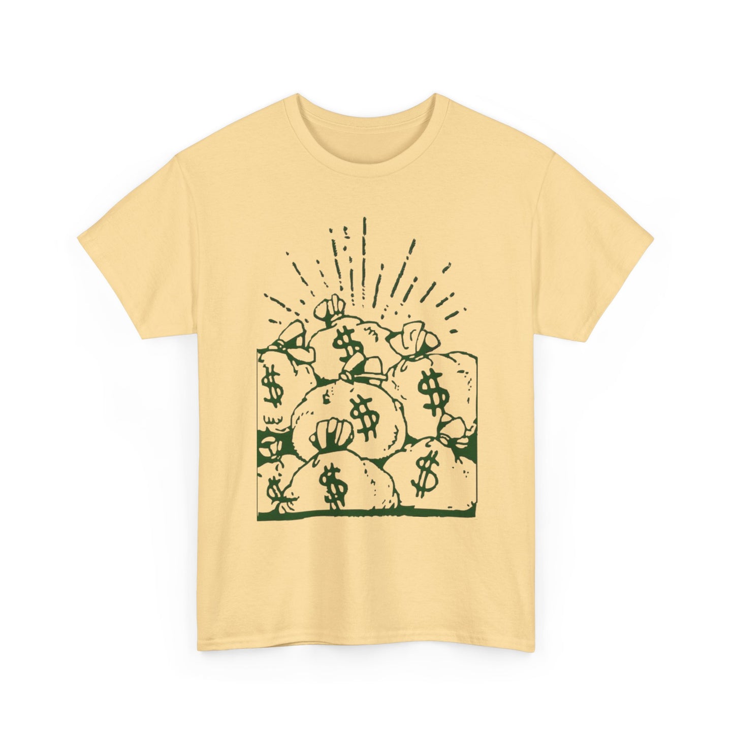 Moneybags Graphic T Shirt NEW ADULT Unisex Heavy Cotton Tee