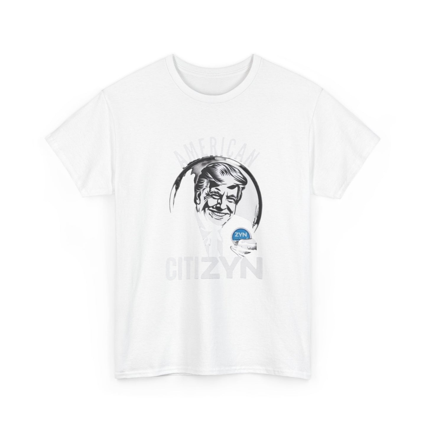 ZYN T-shirt funny Trump Shane Gillis Tucker Newport graphic Heavy Cotton Tee
