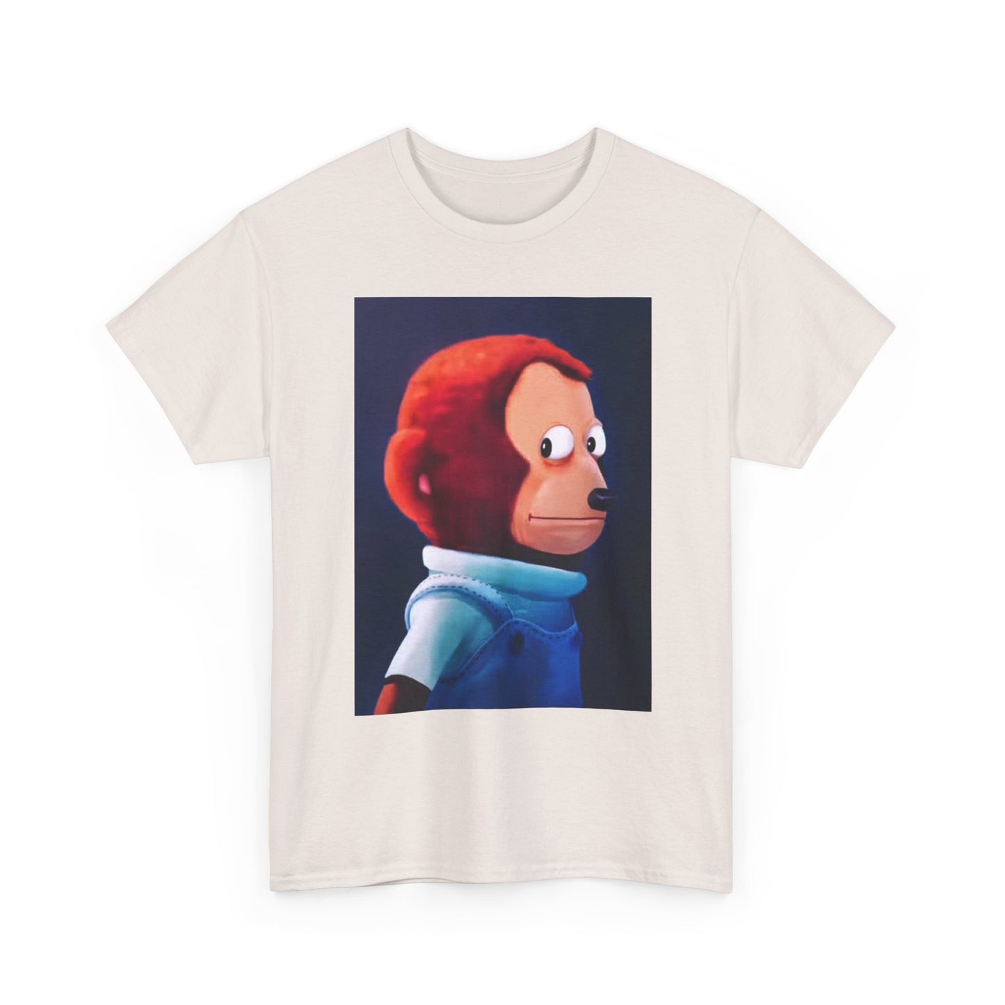 Funny Side Eye Jokes T Shirt MEME Comedy Cartoon Painting Unisex Heavy Cotton