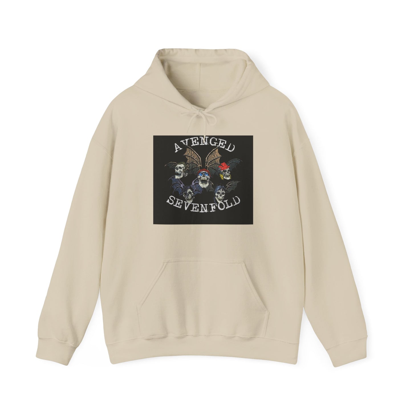 Avenged sevenfold hoodie punk rock metal vintage Hooded Sweatshirt graphic