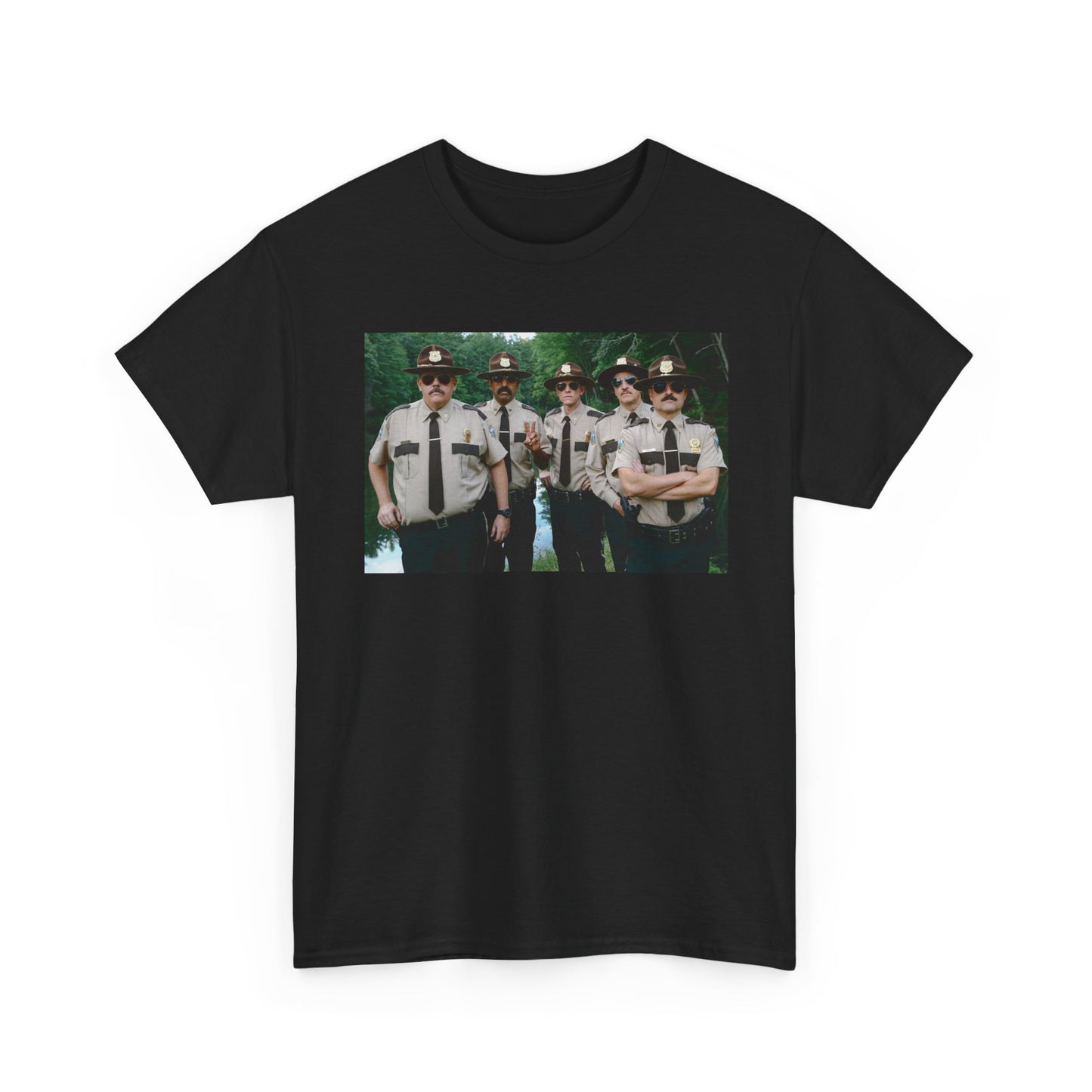 Super Troopers Graphic T Shirt Vintage Movie Poster Retro Unisex Heavy Cotton