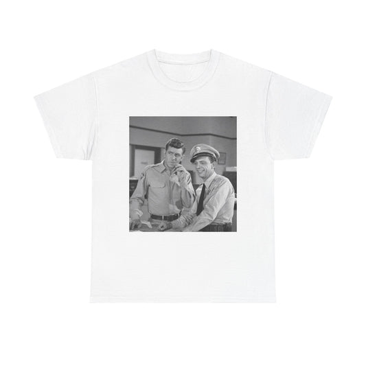 The Andy Griffith Show Tshirt Vintage Tv Series Retro Graphic Unisex Heavy Tee 1