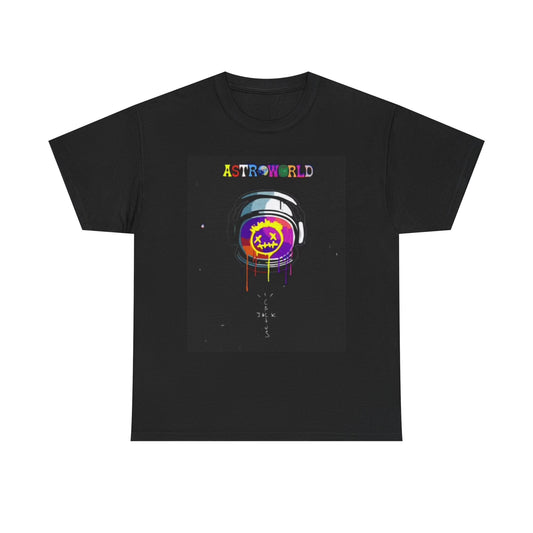 Astroworld Graphic T Shirt Retro Hip Hop Merch Unisex Heavy Cotton Tee
