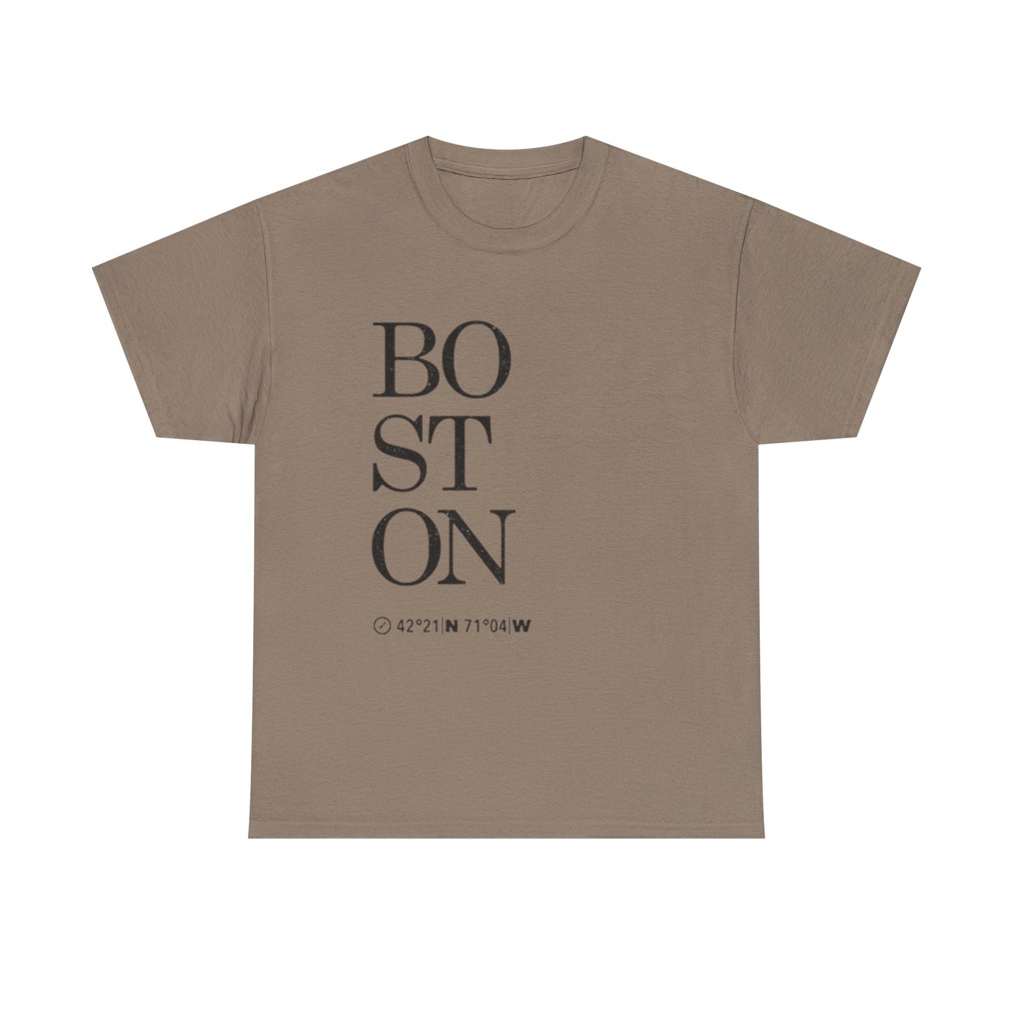 Boston Modern Classic Graphic T Shirt Unisex NEW Heavy Cotton Tee