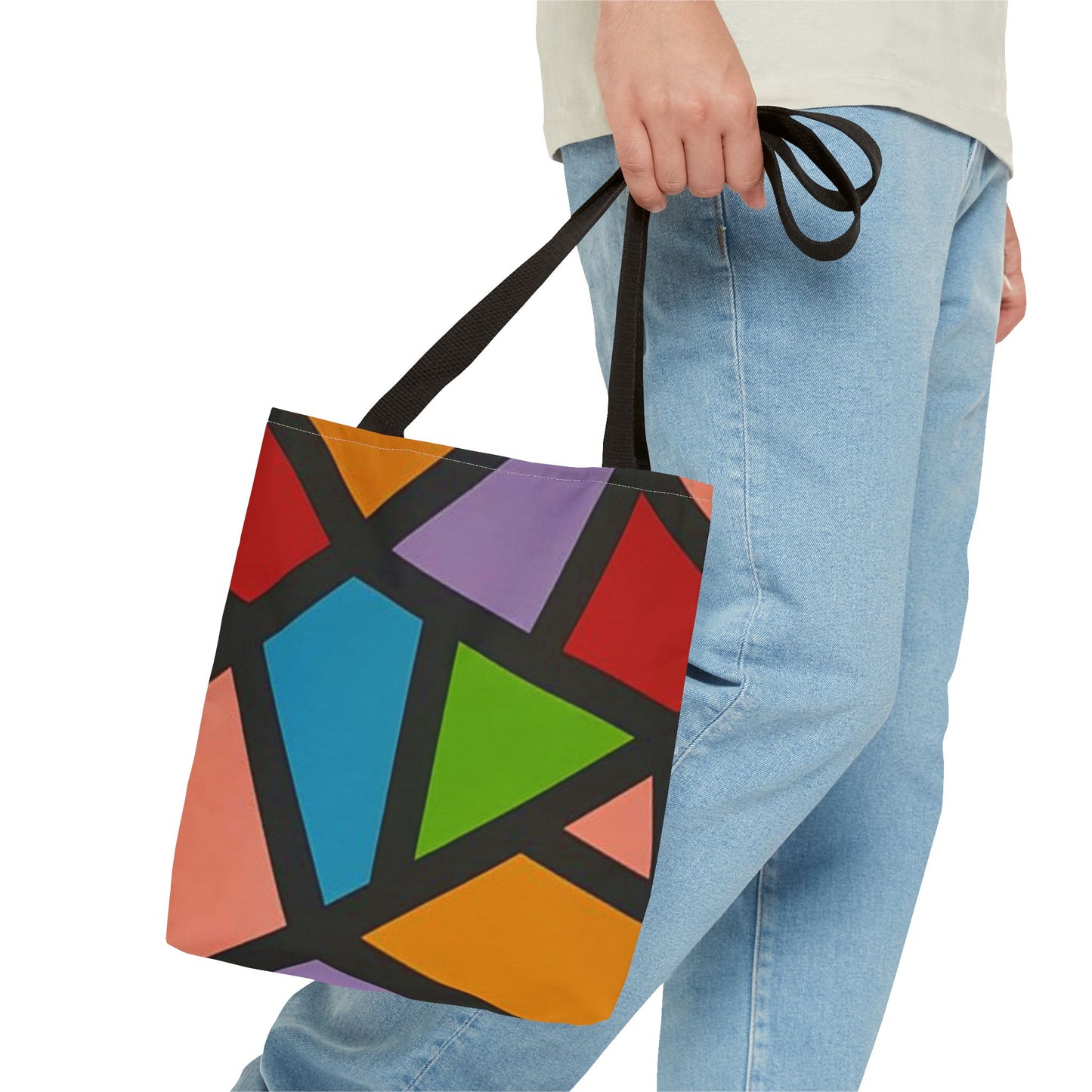 Multi Color Collage BRAND NEW Modern Purse - Pocketbook - Travel Tote Bag (AOP)