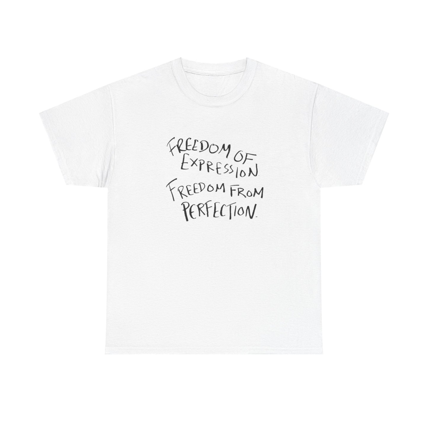 Freedom Of Expression Graphic T Shirt Unisex Heavy Cotton Tee Gift Vintage