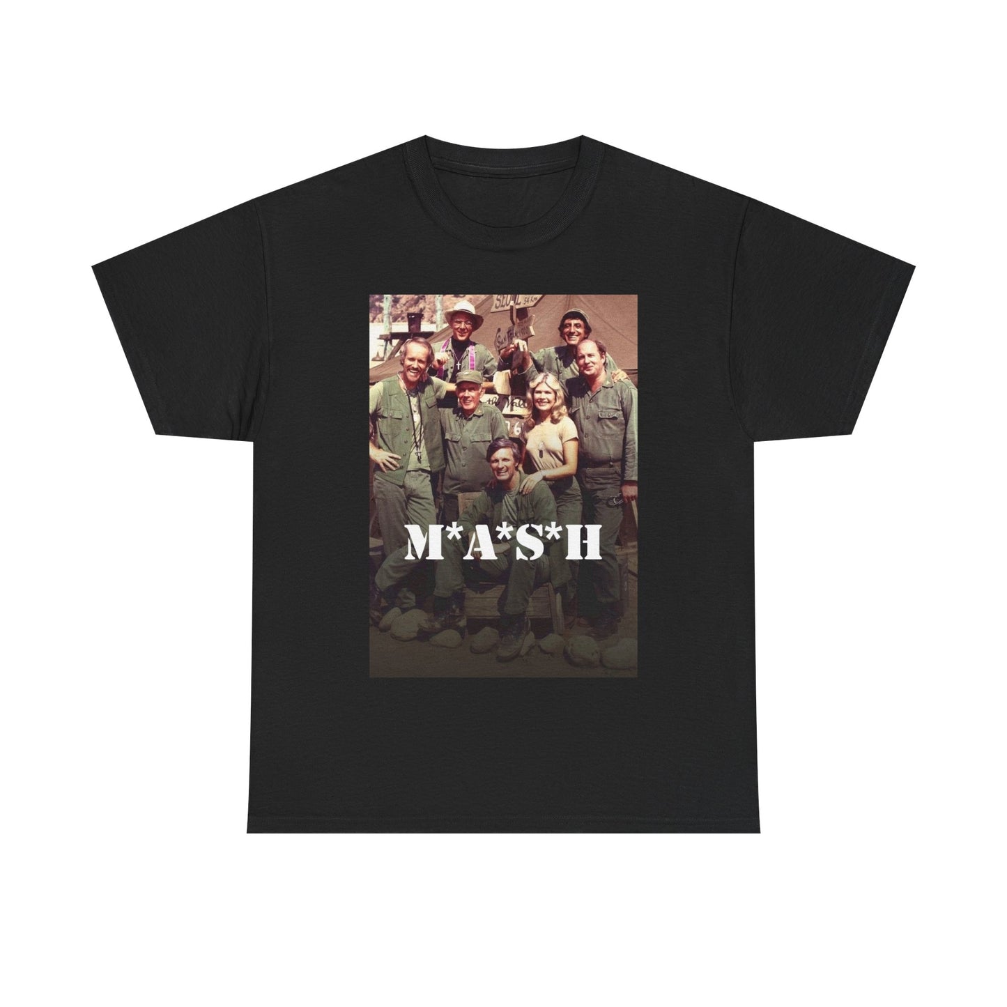 Mash Military Tshirt Vintage Tv Series Medical Retro Unisex Heavy Cotton Tee 12