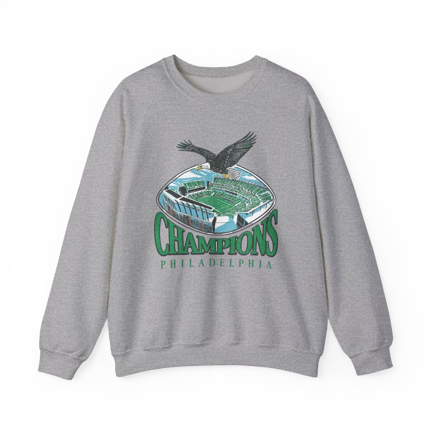 Philadelphia Go Birds Champions Sweater NEW Heavy Blend™ Crewneck Sweatshirt