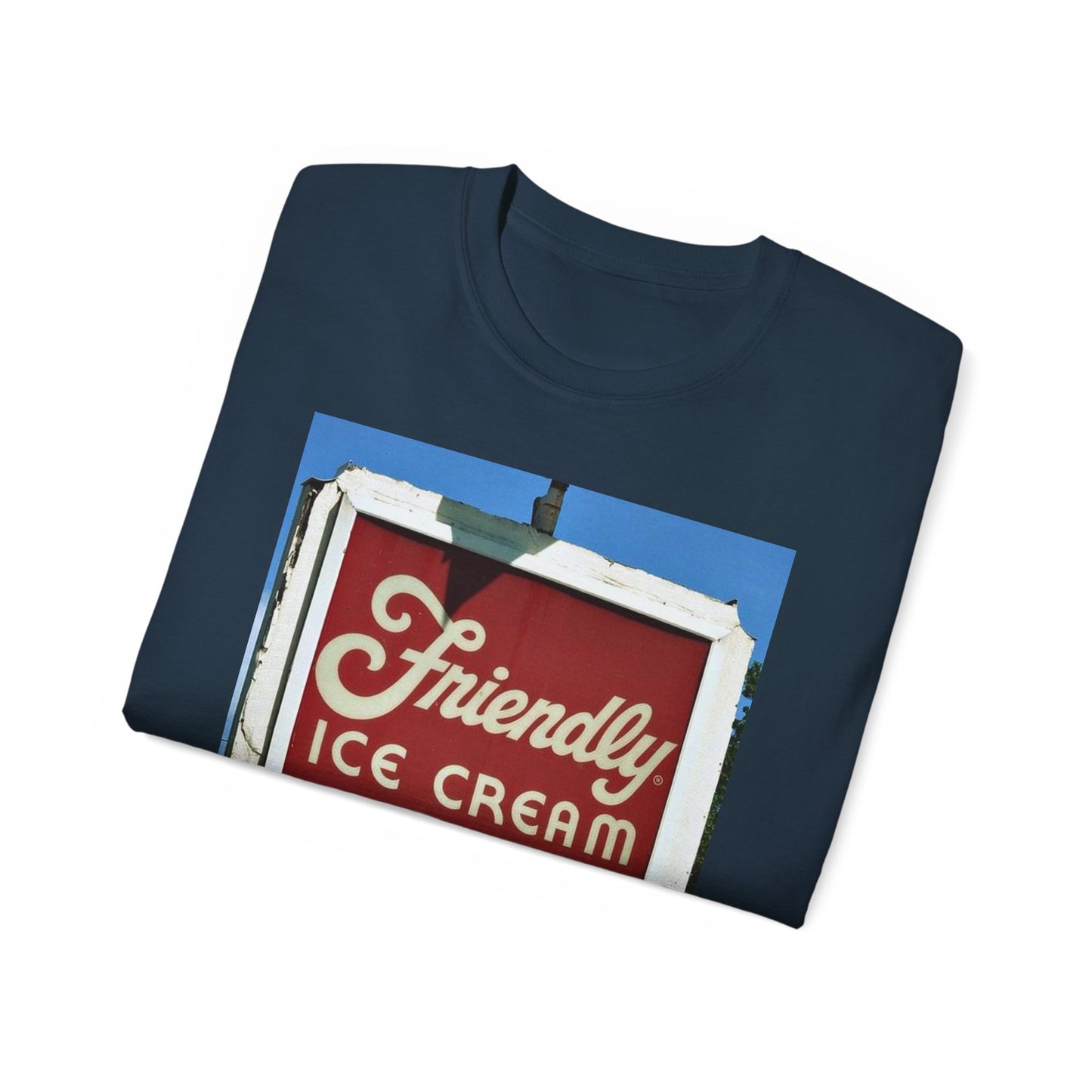Friendlys ice cream T-shirt vintage New England restaurant chef Ultra Cotton Tee