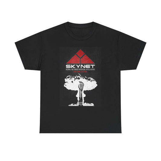 Skynet Terminator Vintage T Shirt S-5XL NEW Unisex Cotton Tee