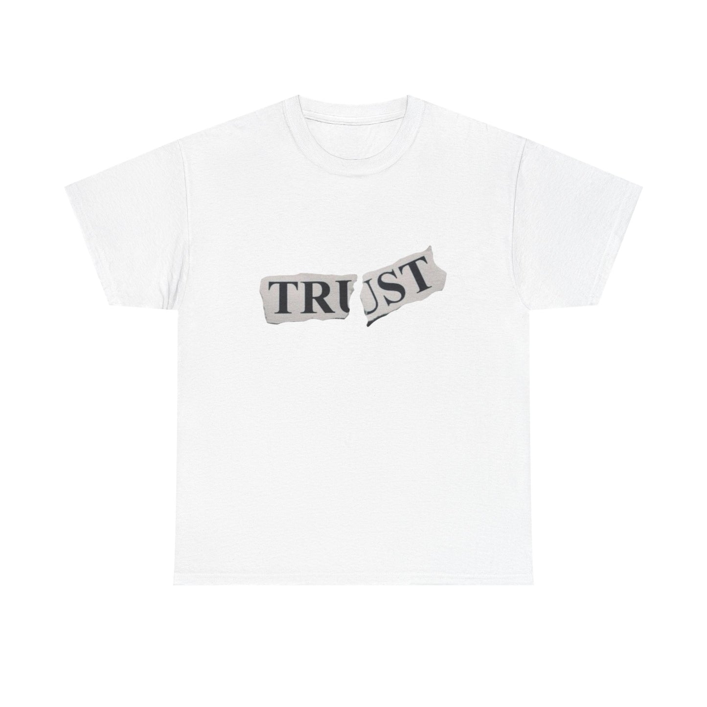 Broken Trust Graphic T Shirt NEW GIFT Unisex Heavy Cotton Tee