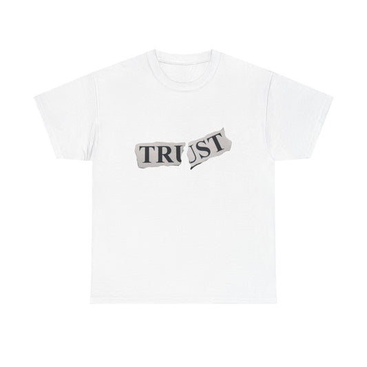 Broken Trust Graphic T Shirt NEW GIFT Unisex Heavy Cotton Tee