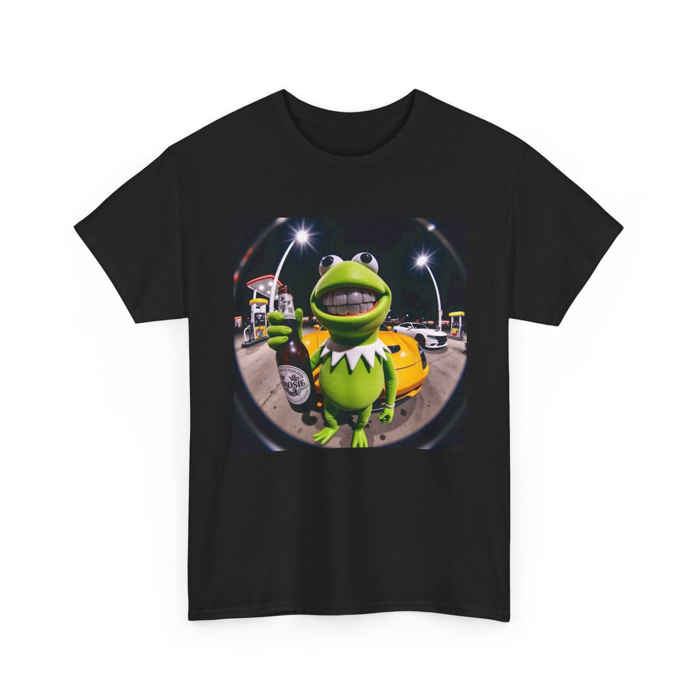 Funny Kermit Bling Graphic T Shirt NEW Adult Tee