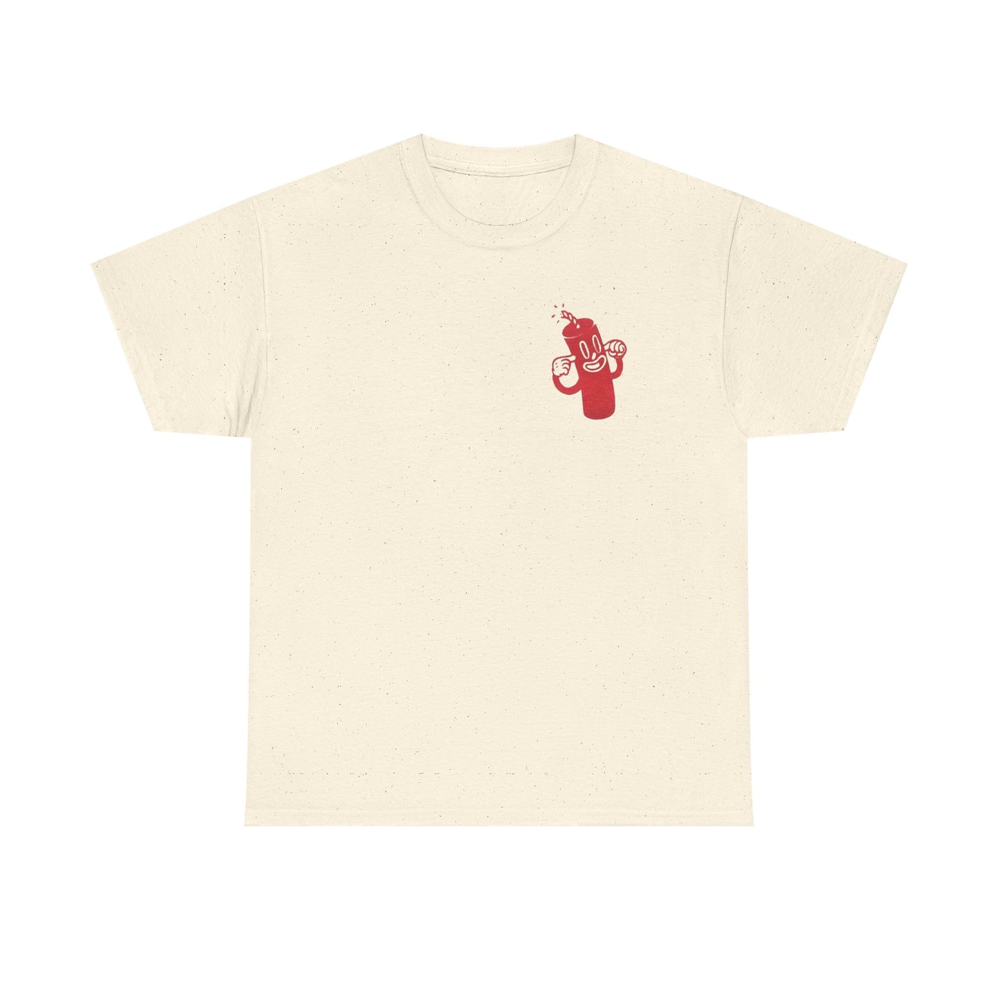 Fire Cracker Funny T Shirt Unisex Heavy Cotton Tee Gift