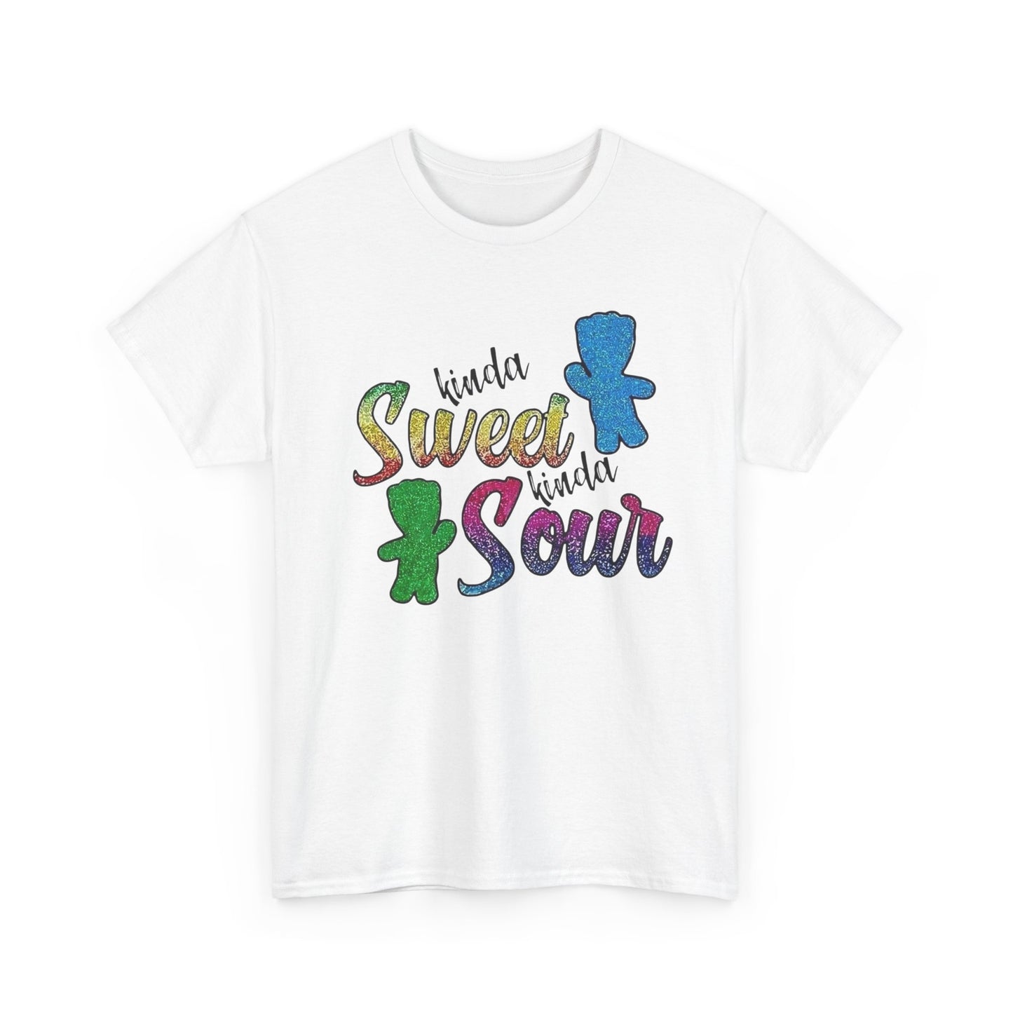 Kinda Sweet Kinda Sour Graphic T Shirt NEW Unisex Heavy Cotton Tee