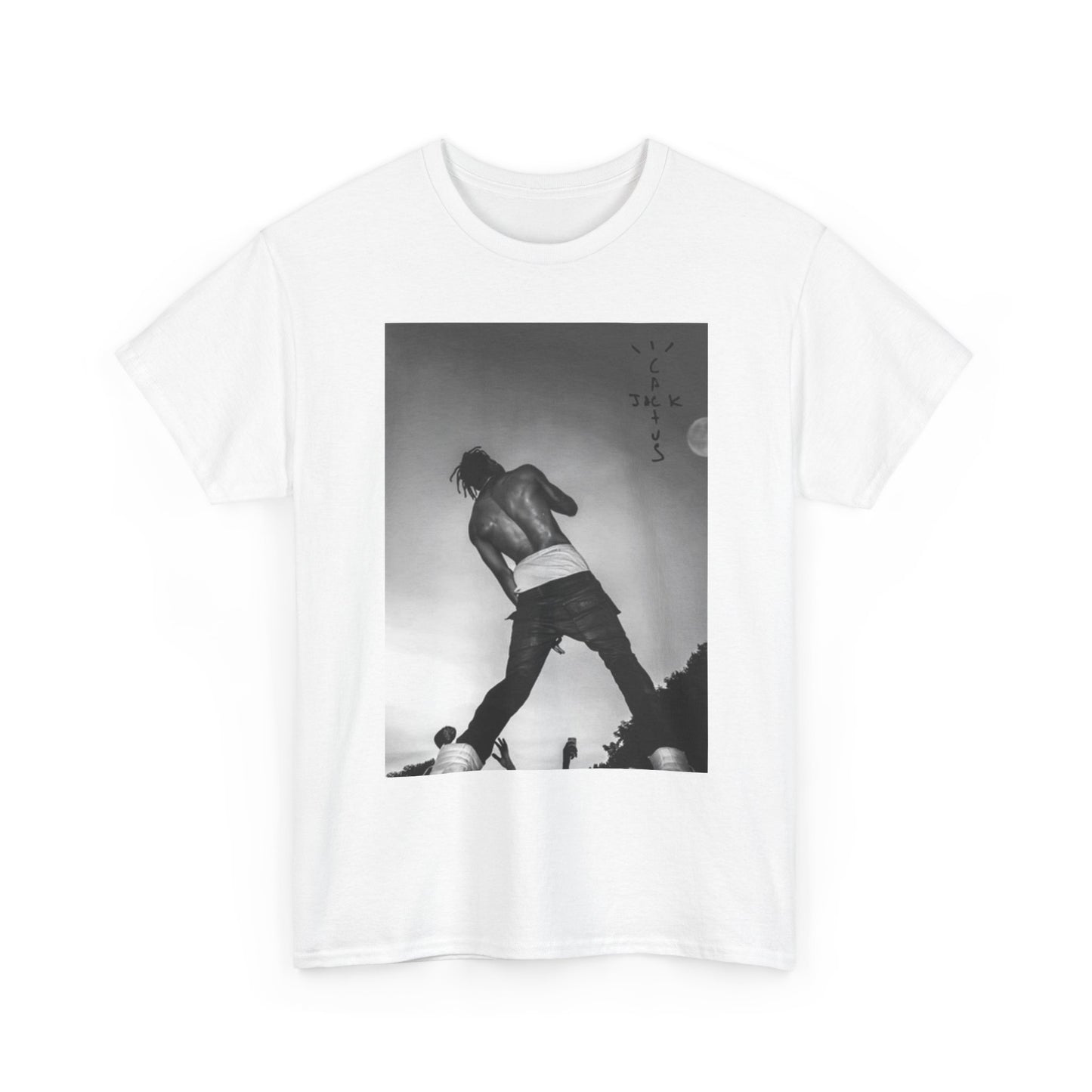 Travis Scott Poster Graphic T Shirt Retro Unisex Heavy Cotton Tee