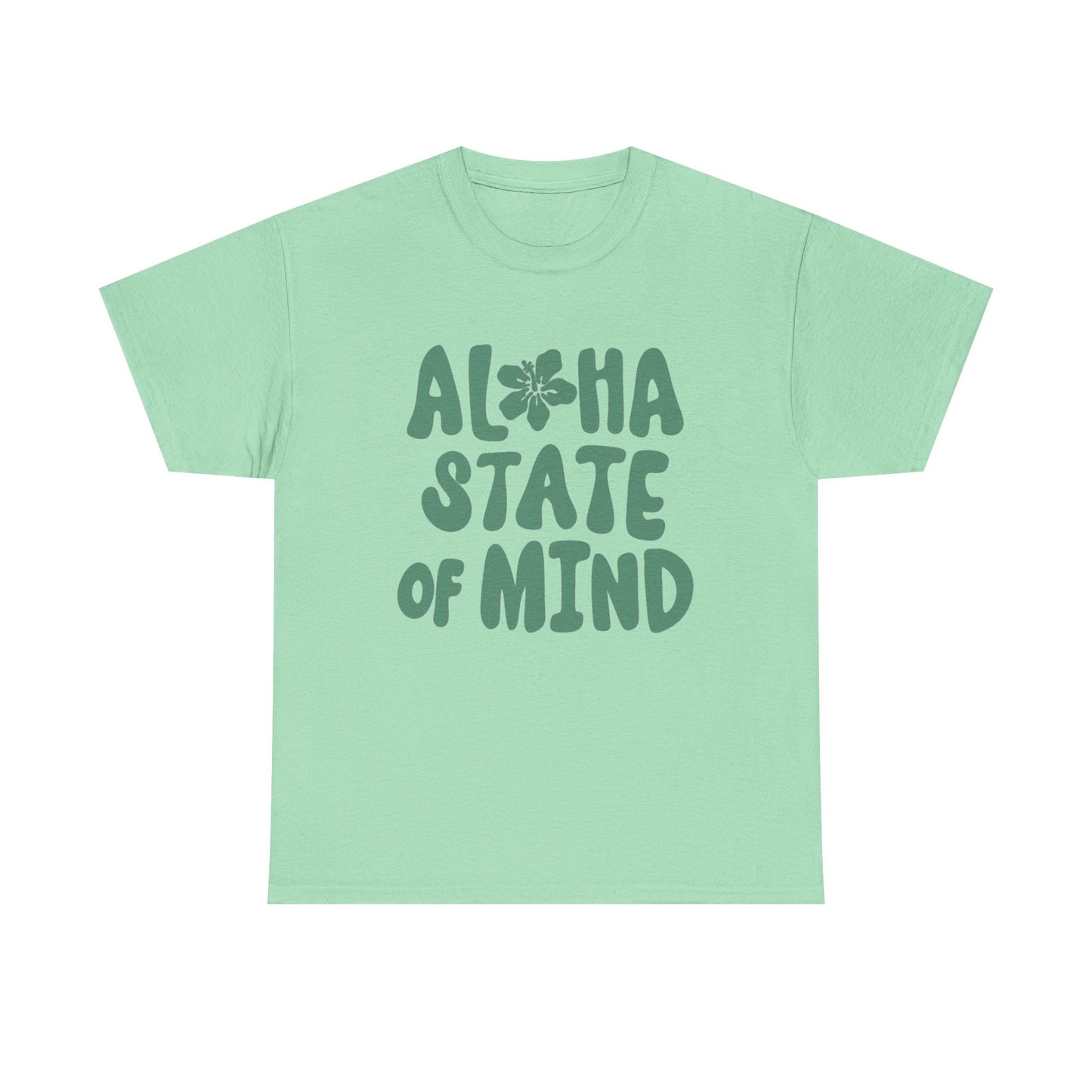 Aloha State Of Mind Hawaii Graphic T Shirt NEW ADULT