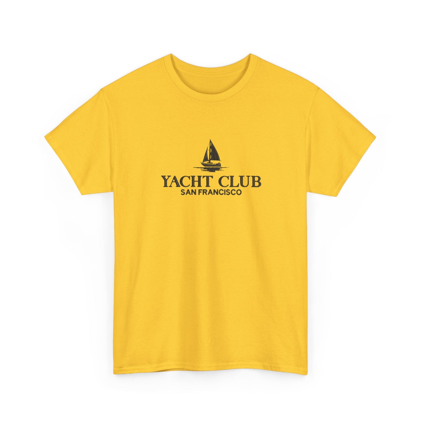 Yacht Club San Francisco Graphic T Shirt NEW Unisex Heavy Cotton Tee