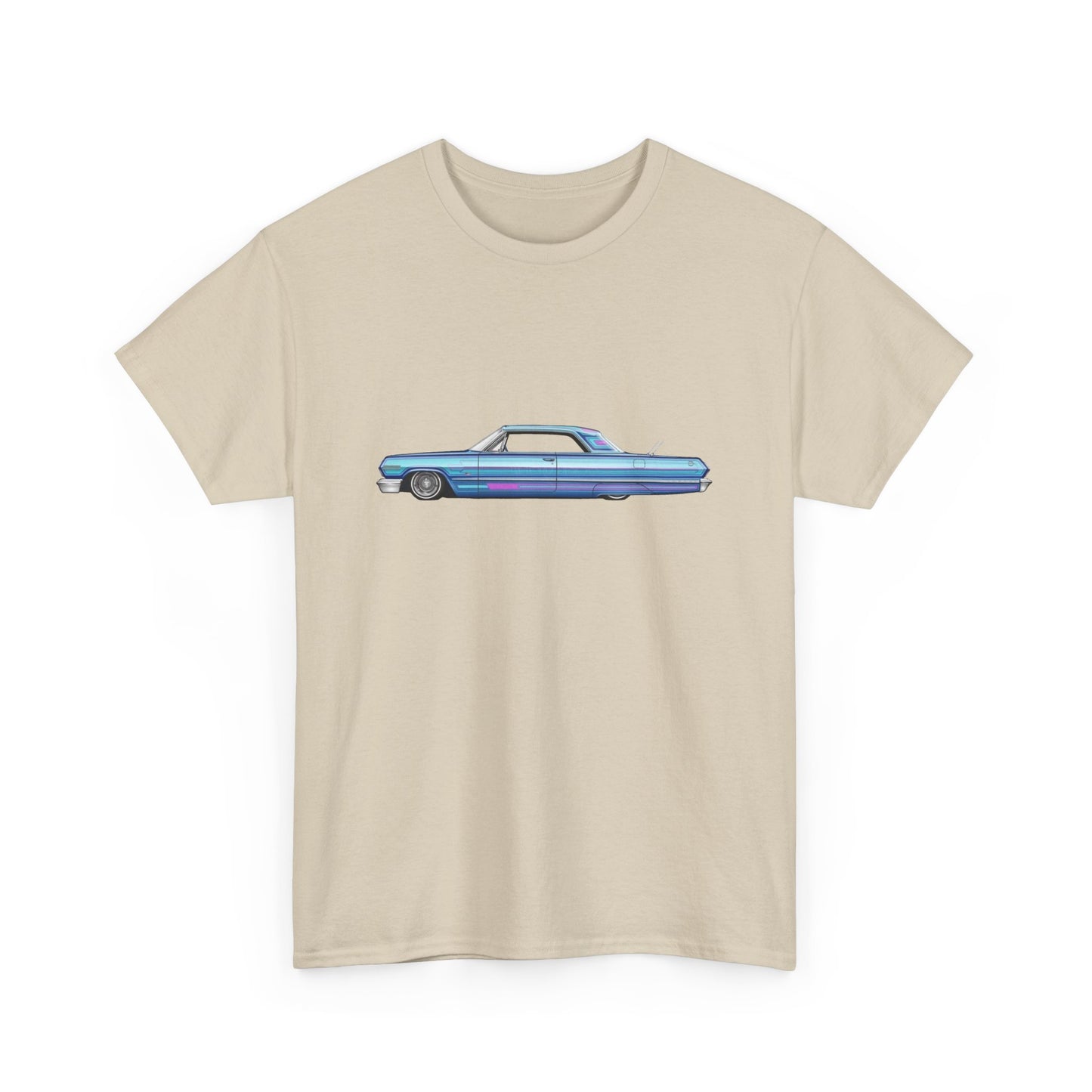 64 Impala Lowrider Cali Graphic T Shirt Unisex Heavy Cotton Tee NEW