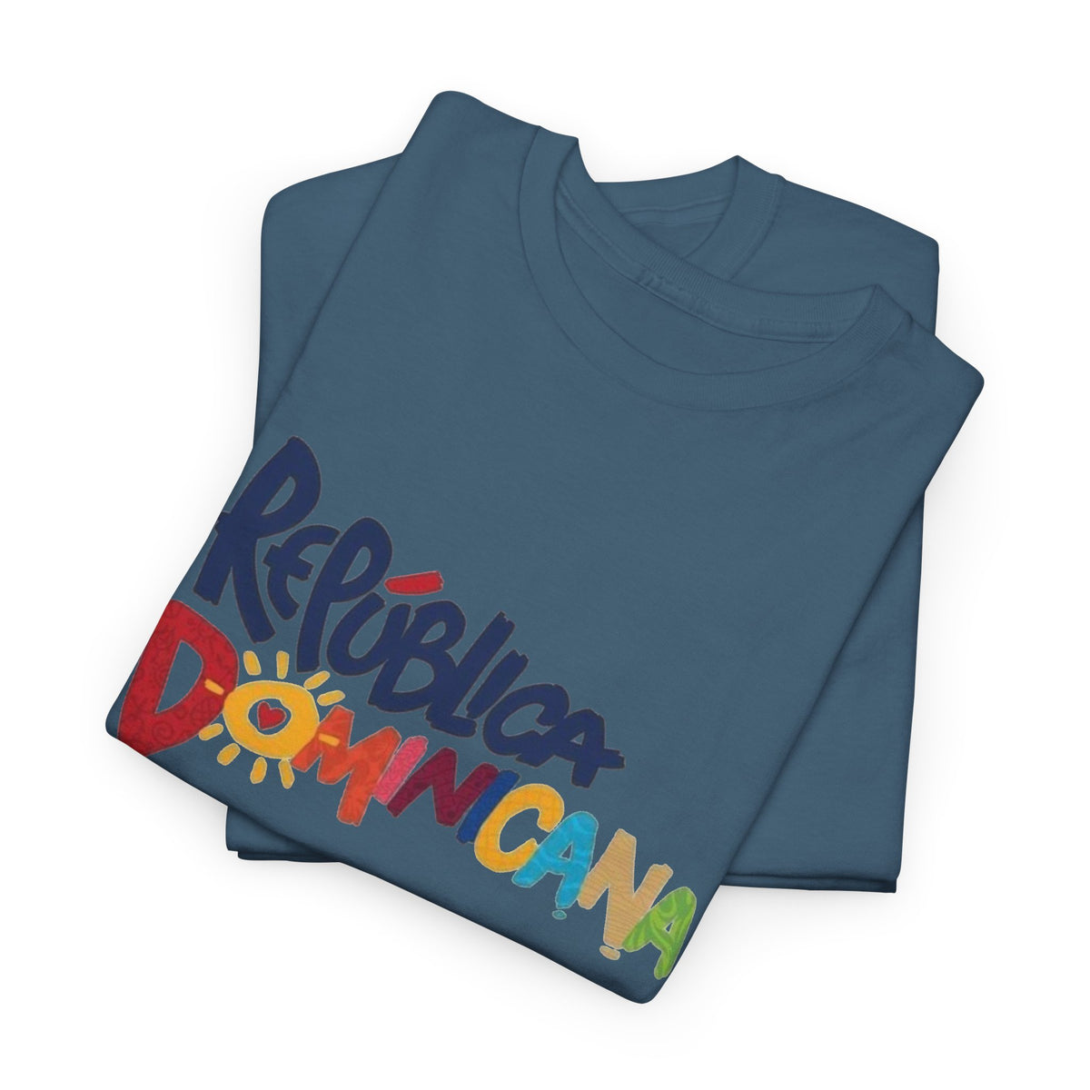Dominican Republic Graphic T Shirt Men's Retro Heavy Cotton Tee